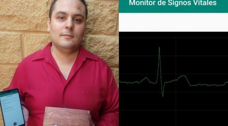 Mexicano desarrolla instrumento para detectar síntomas del coronavirus.