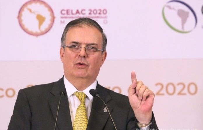 Ebrard anuncia el comienzo de la agencia espacial latinoamericana.