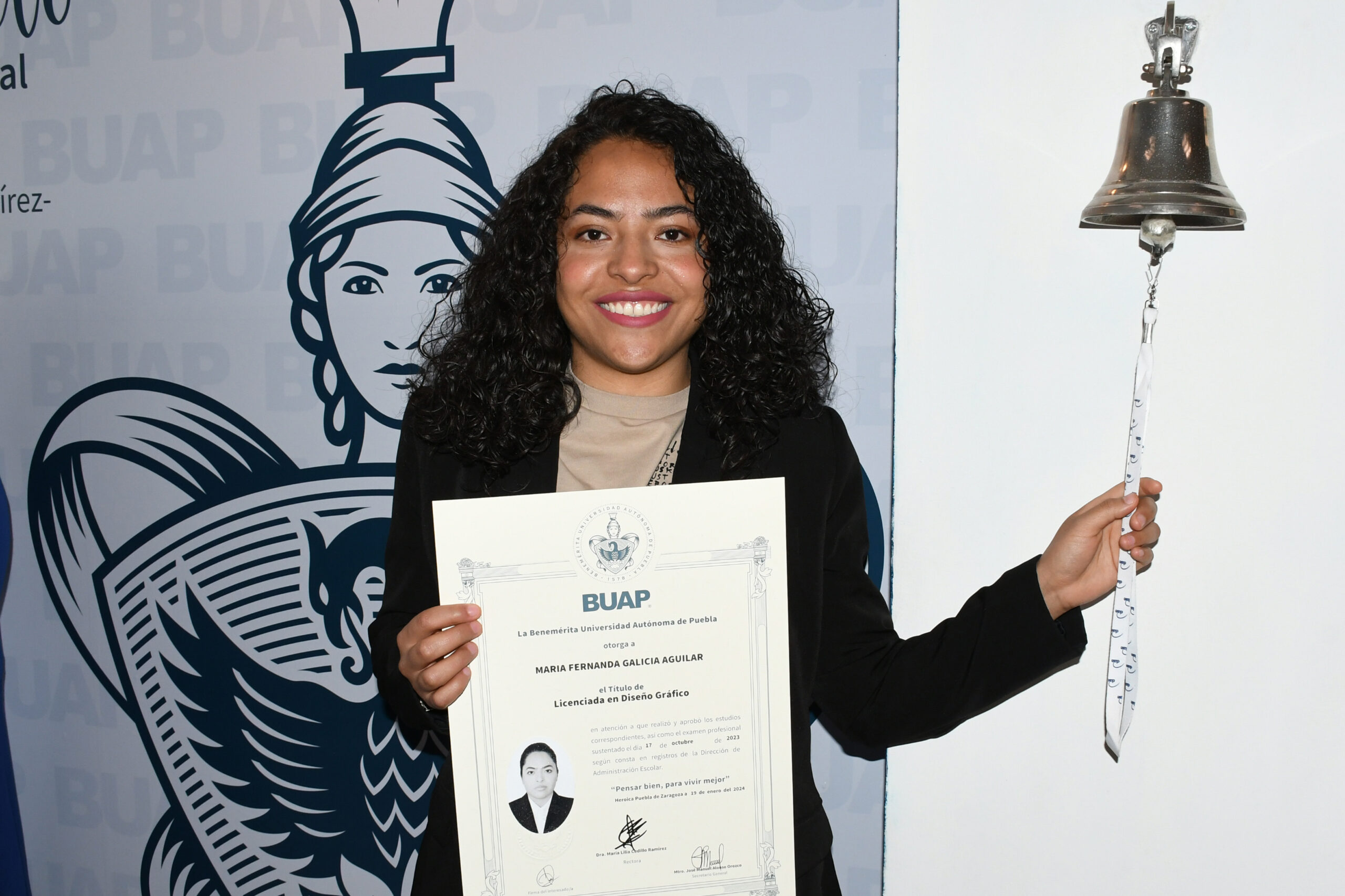 Fuente: BUAP - María Fernanda Galicia Aguilar Licenciada en Diseño Grafico