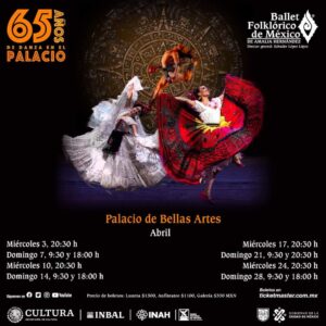 65 años de danza en el Palacio de Bellas Artes