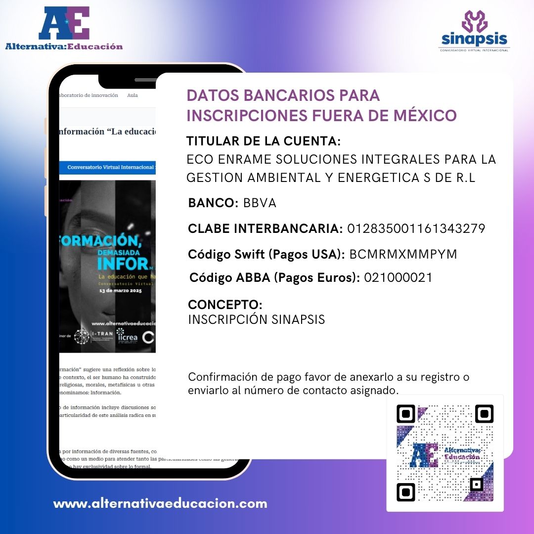Datos Bancarios para Inscripciones fuera de México Datos Bancarios para Inscripciones fuera de México